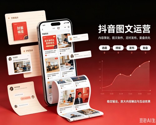 民丰抖音图文代运营服务